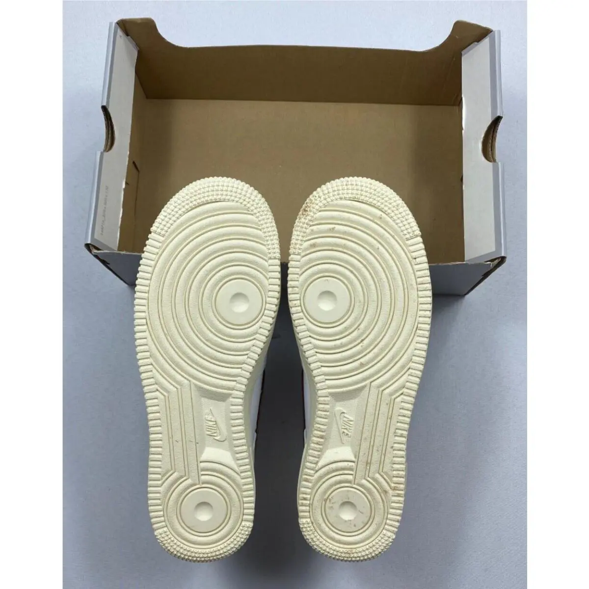 Nike shoes - Nike Air Force 1 - Air Force - White/Brown Swoosh (UPC: 195869960593) 3