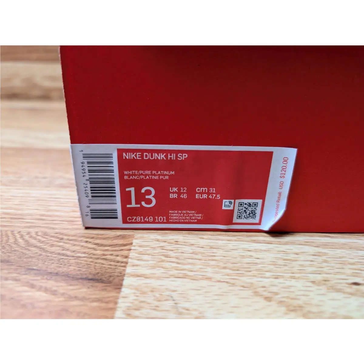 Nike shoes - Nike Dunk High - Dunk High - CZ8149-101 - White 6