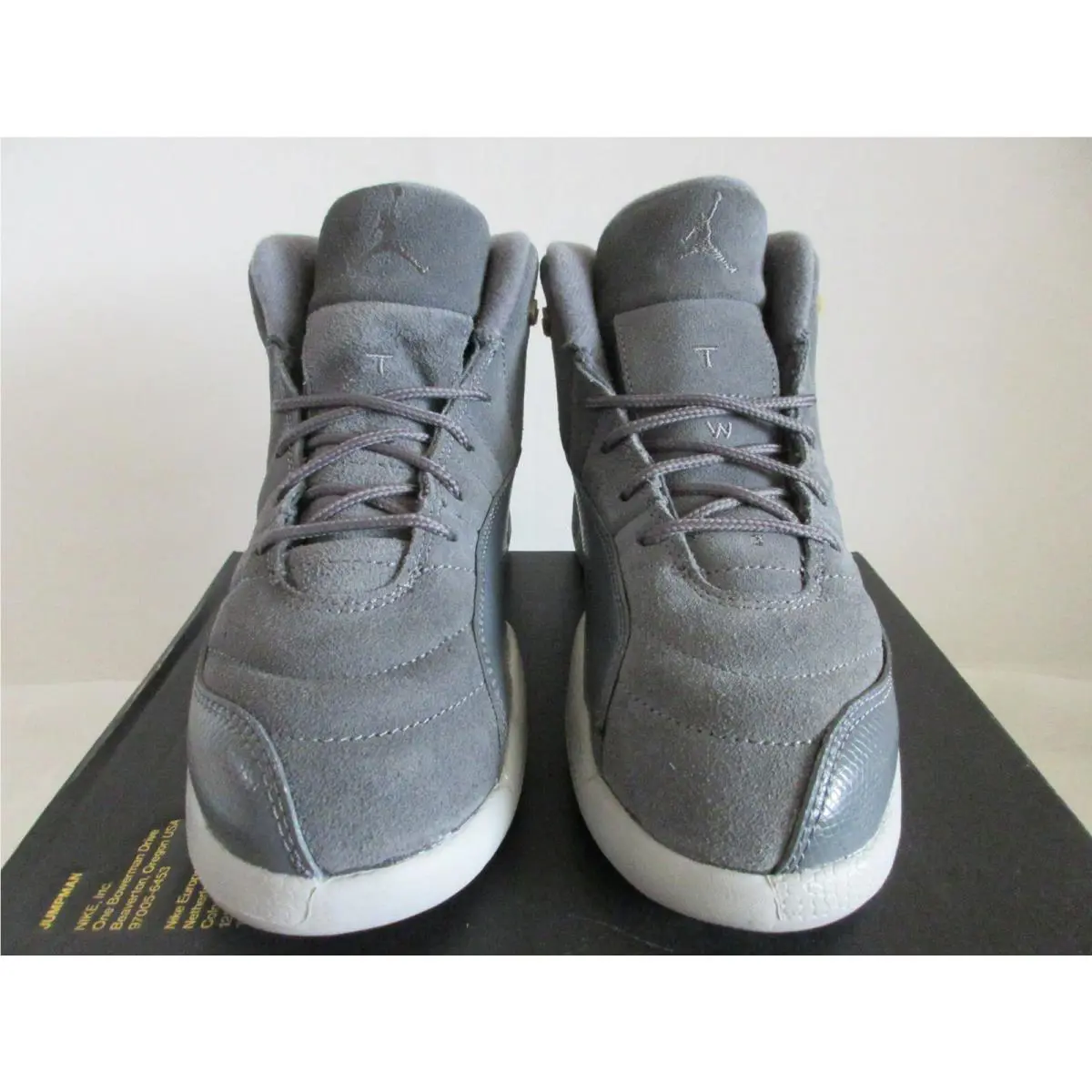 Nike shoes - Jordan 12 - Gray (UPC: 666003561735) 1