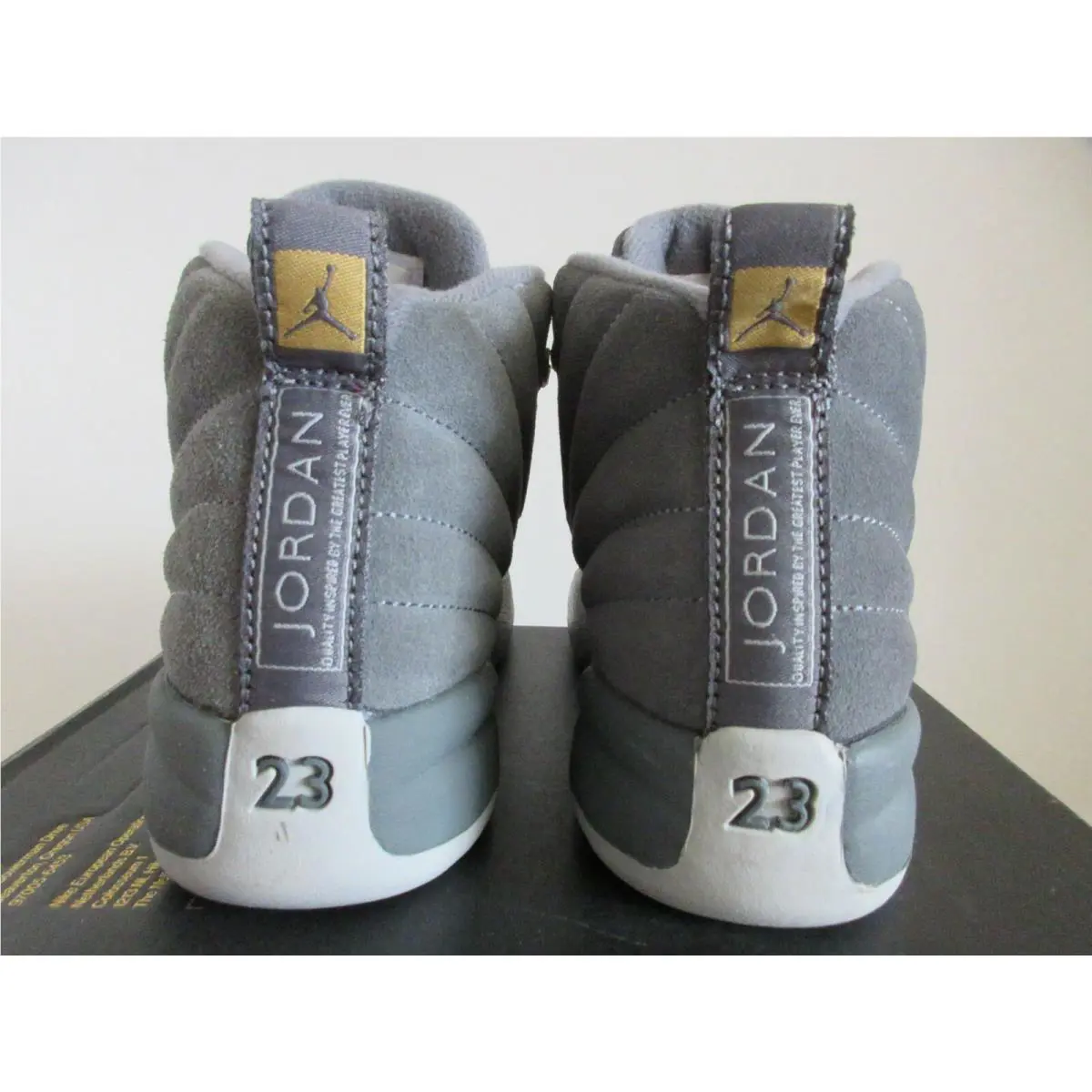 Nike shoes - Jordan 12 - Gray (UPC: 666003561735) 2