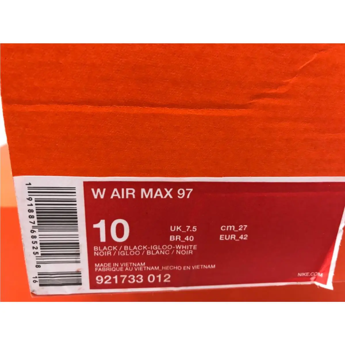 Nike shoes - Nike Air Max 98 - Air Max - 921733-012 - Summit White (UPC: 191887685258) 3