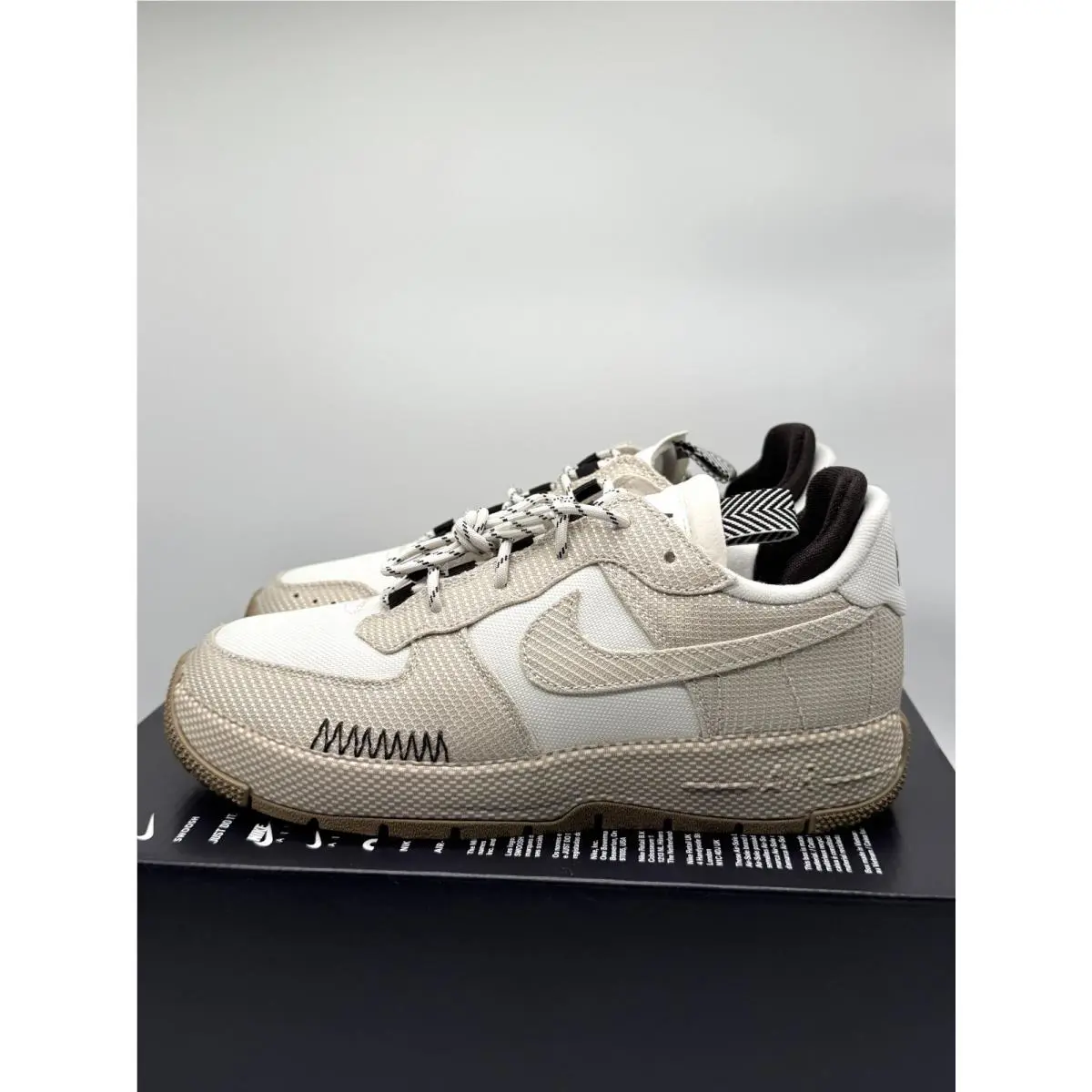 Nike shoes - Nike Air Force 1 - Air Force - Brown (UPC: 197593654380) 1
