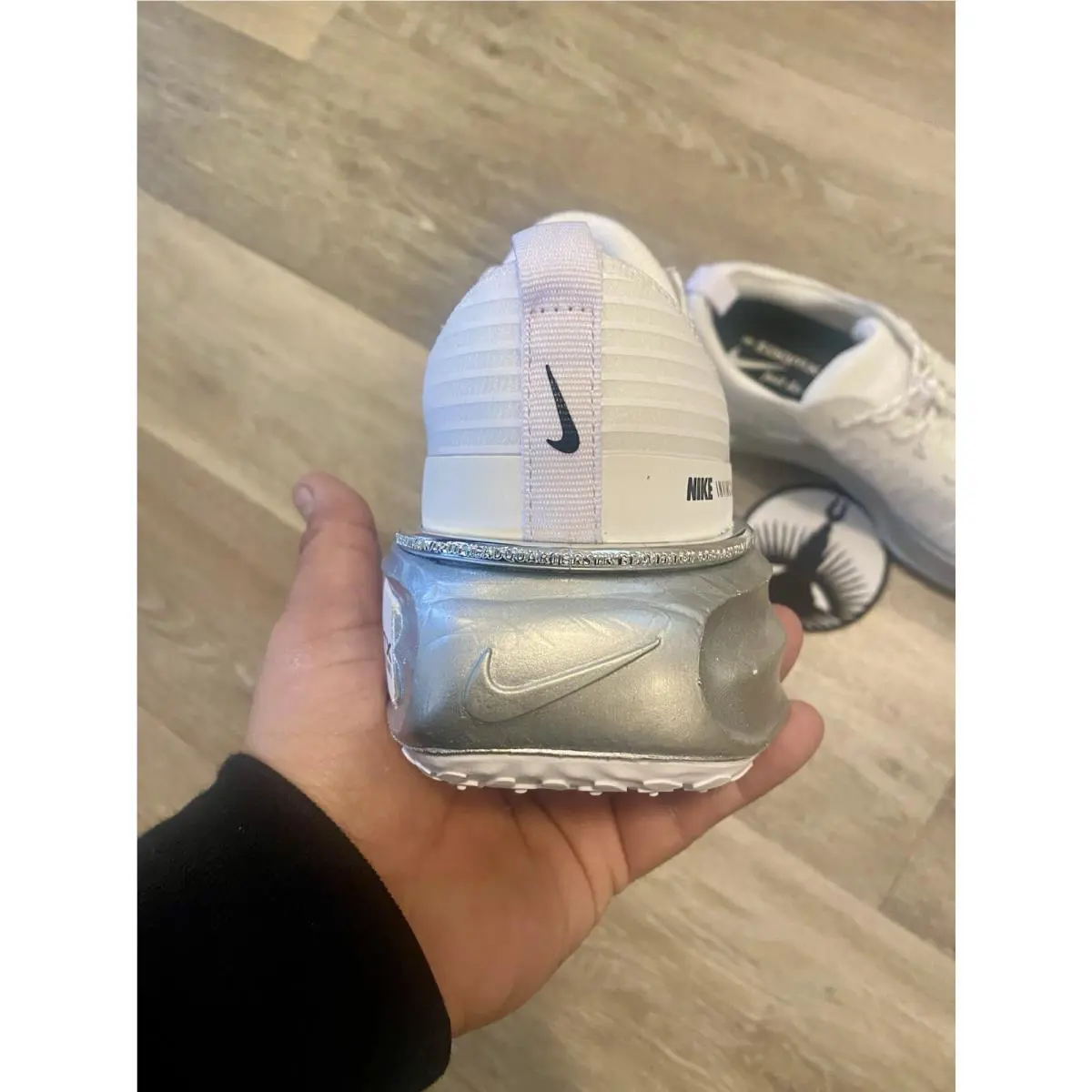 Nike shoes - Nike ZoomX Invincible 3 - ZoomX Invincible - FZ1427-100 - White / Metallic Silver (UPC: 197595457620) 0