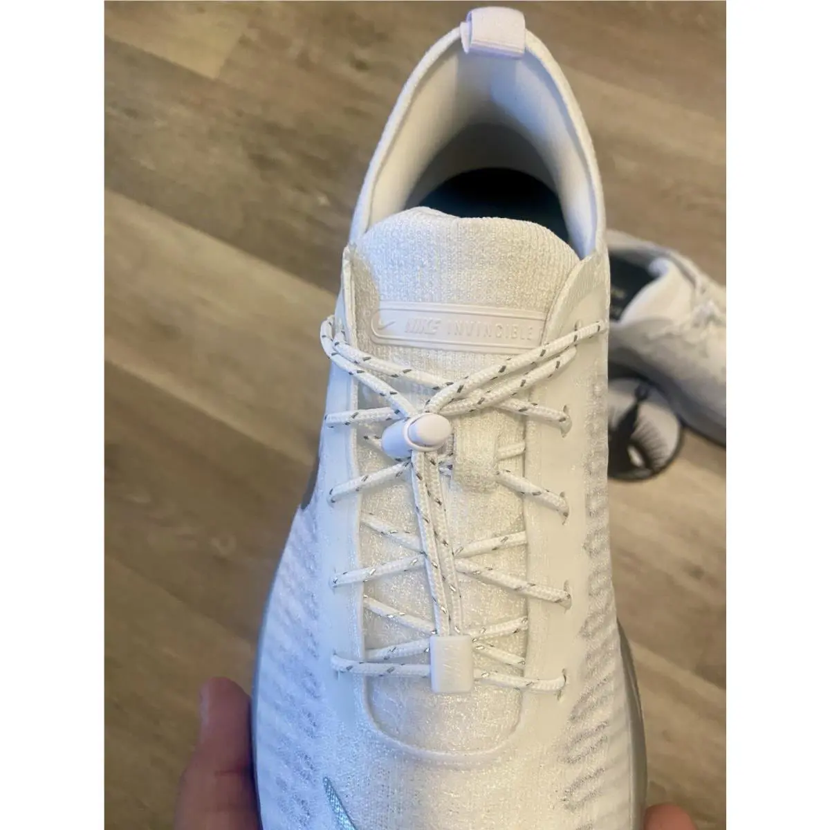Nike shoes - Nike ZoomX Invincible 3 - ZoomX Invincible - FZ1427-100 - White / Metallic Silver (UPC: 197595457620) 6