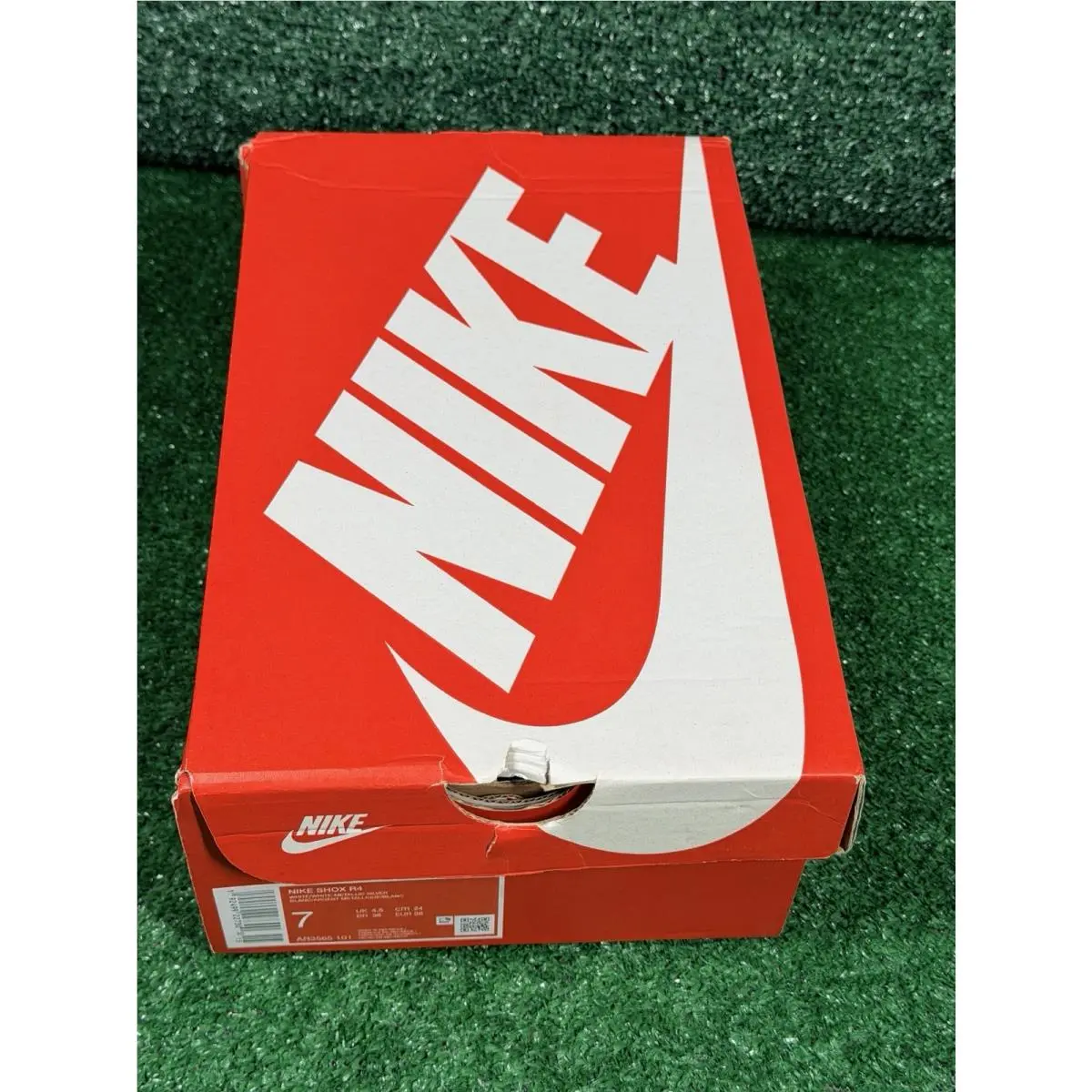 Nike shoes - Nike Shox R4 - Shox - AR3565-101 - White 10