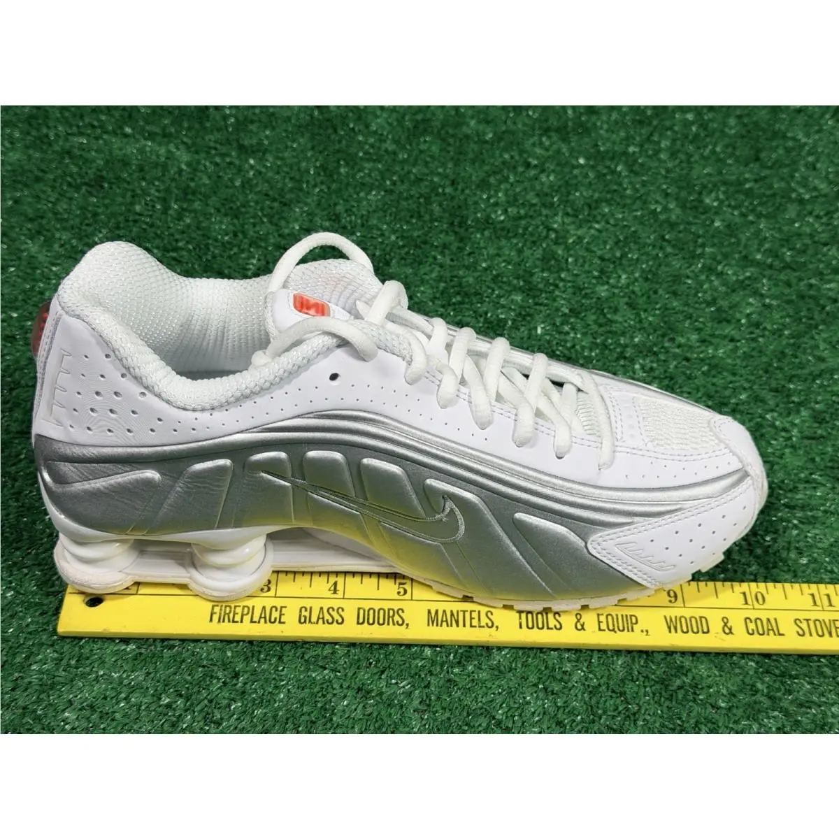 Nike shoes - Nike Shox R4 - Shox - AR3565-101 - White 13