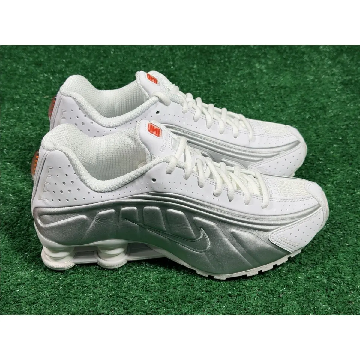 Nike shoes - Nike Shox R4 - Shox - AR3565-101 - White 2