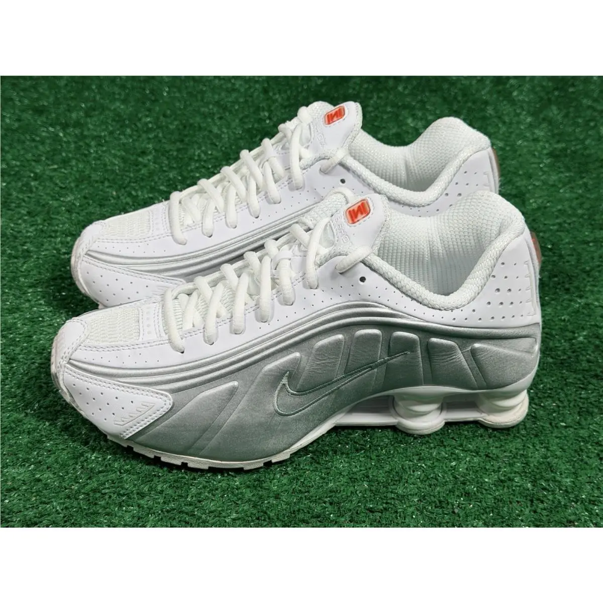 Nike shoes - Nike Shox R4 - Shox - AR3565-101 - White 4