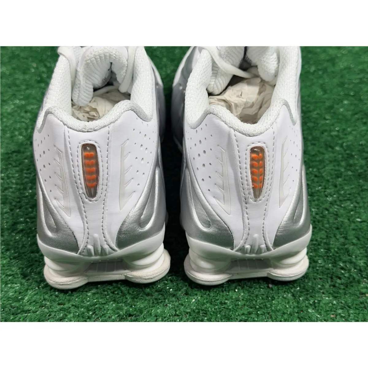 Nike shoes - Nike Shox R4 - Shox - AR3565-101 - White 6