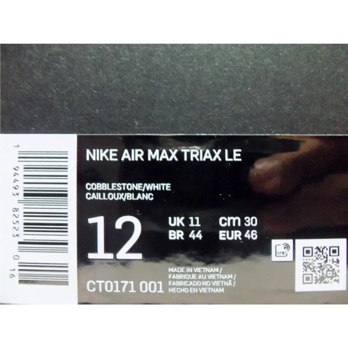 Nike shoes - Nike Air Max Triax - Air Max Triax - CT0171-001 - Gray (UPC: 194493825230) 4
