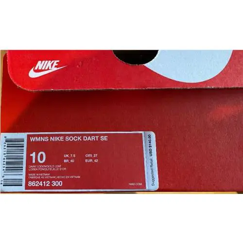 Nike shoes - Nike Sock Dart - Sock Dart - 862412 300 - Multicolor (UPC: 826215452546) 5