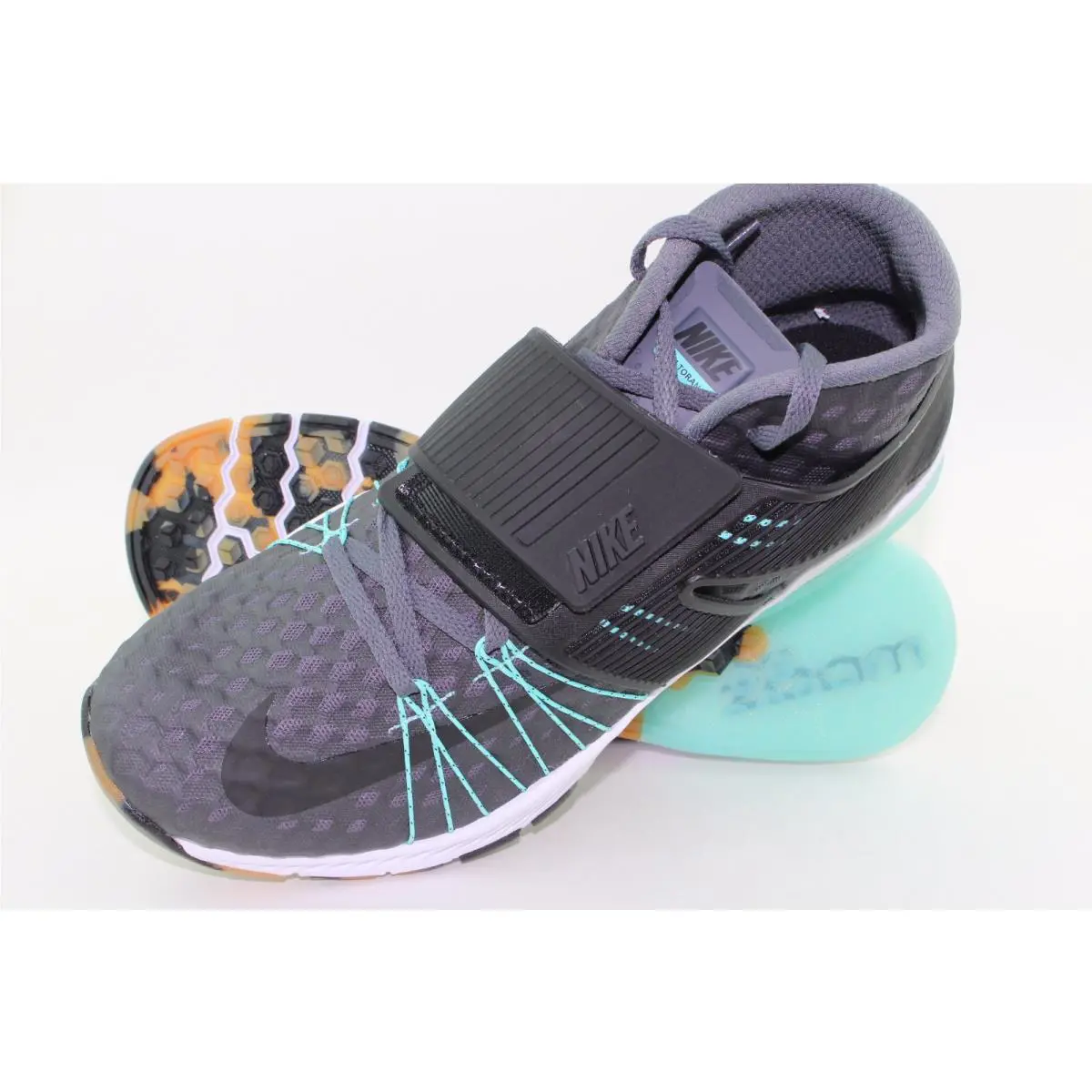 Nike shoes - DARK GREY, BLACK, HYPER TURQUOISE, WHITE (UPC: 091204956477) 7