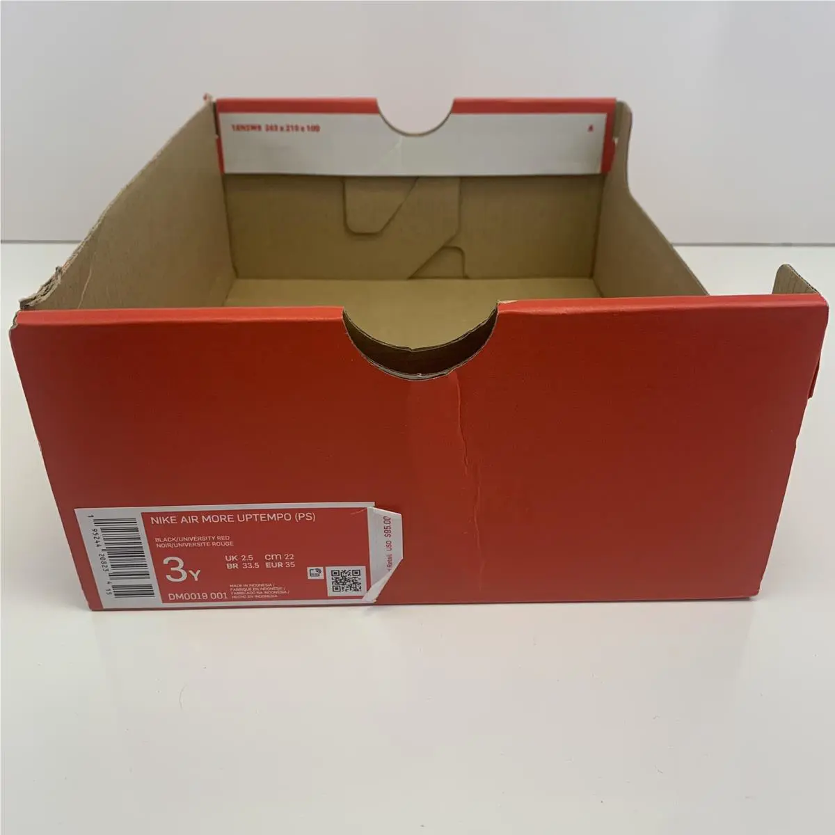 Nike shoes - Nike Air More Uptempo - Air More Uptempo - Black (UPC: 0195244208234) 8