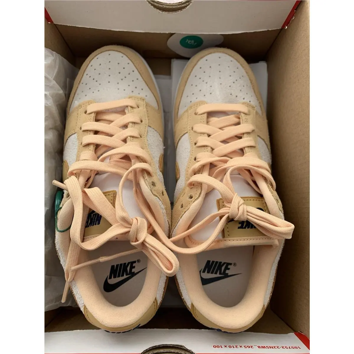 Nike shoes - Nike Dunk Low Celestial Gold Suede - DV7411-200 - Gold 0