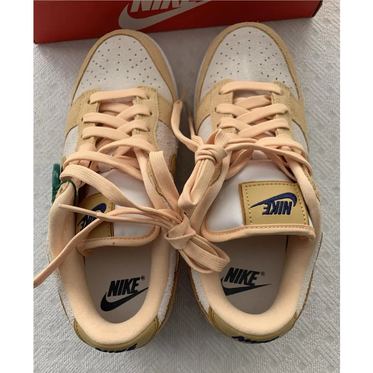 Nike shoes - Nike Dunk Low Celestial Gold Suede - DV7411-200 - Gold 3