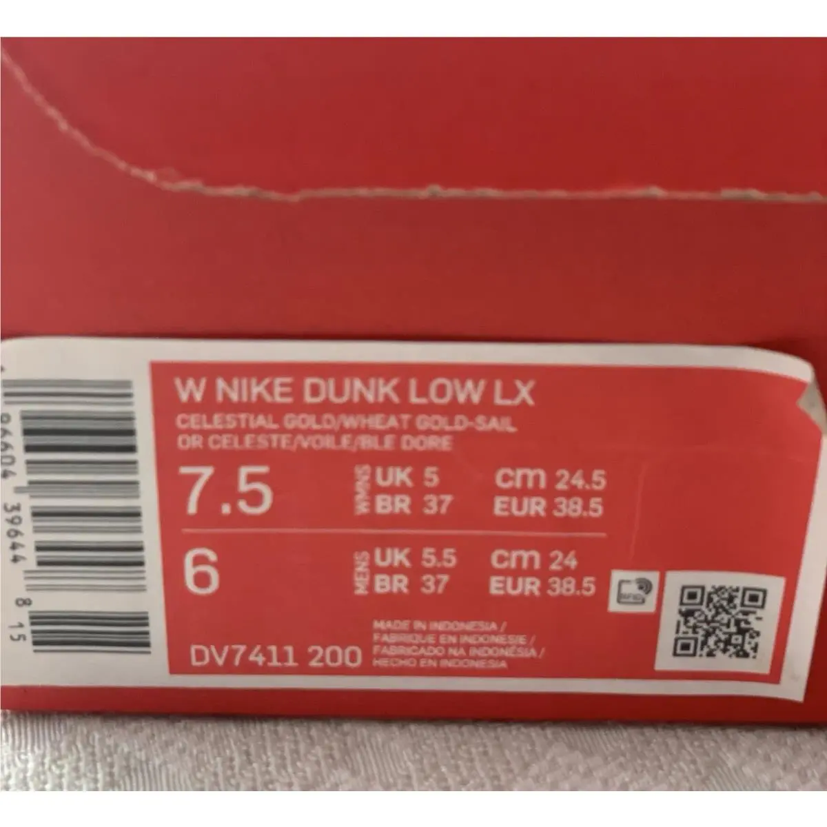 Nike shoes - Nike Dunk Low Celestial Gold Suede - DV7411-200 - Gold 5