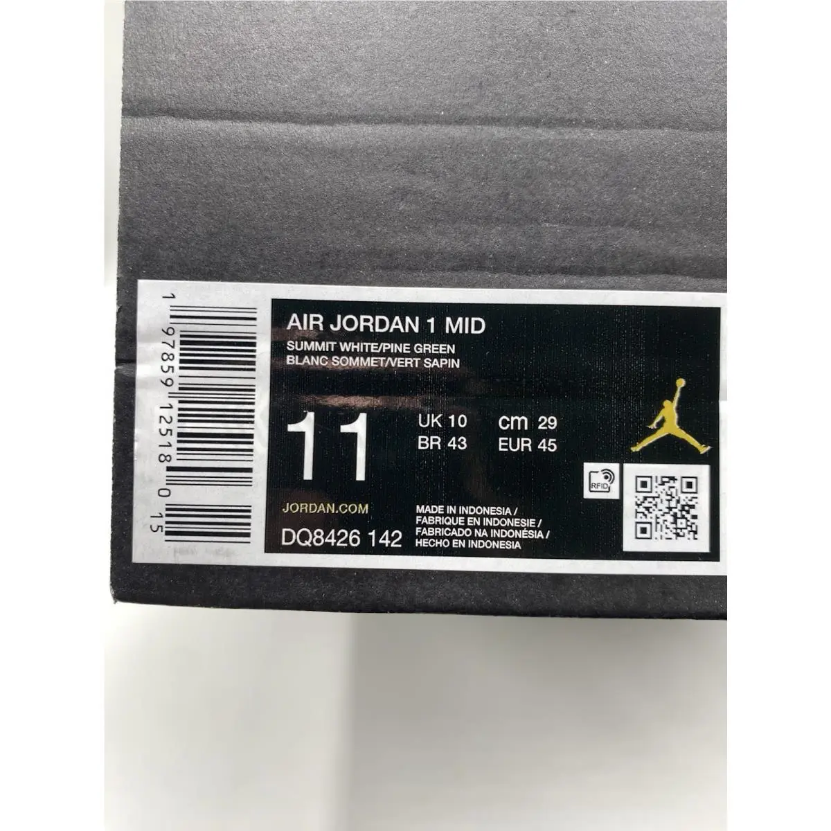 Nike shoes - Nike Air Jordan 1 - Air - DQ8426 142 - Green (UPC: 197859143092) 6