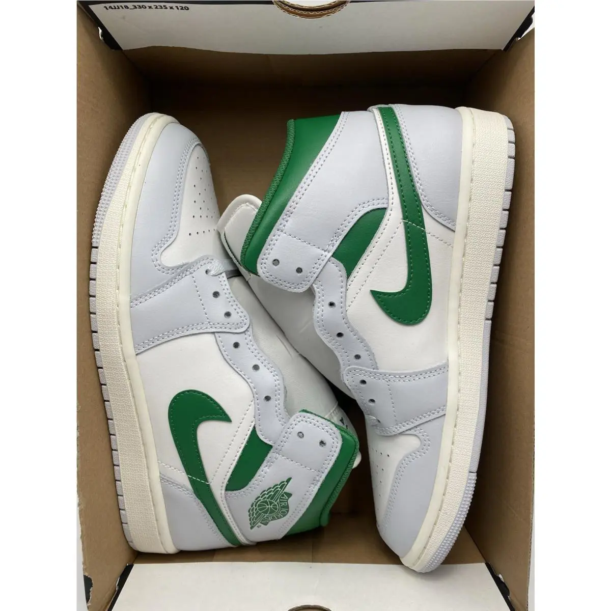 Nike shoes - Nike Air Jordan 1 - Air - DQ8426 142 - Summit White/Pine Green (UPC: 197859125180) 5