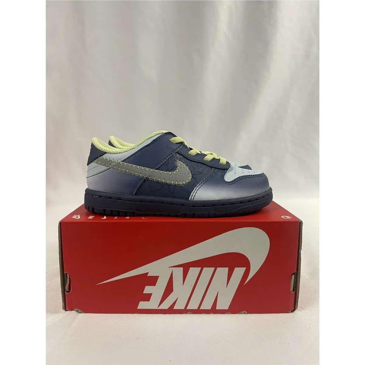 Nike Dunk Low Halloween I Am Fearless Toddler FQ8358-491 TD Size 10c