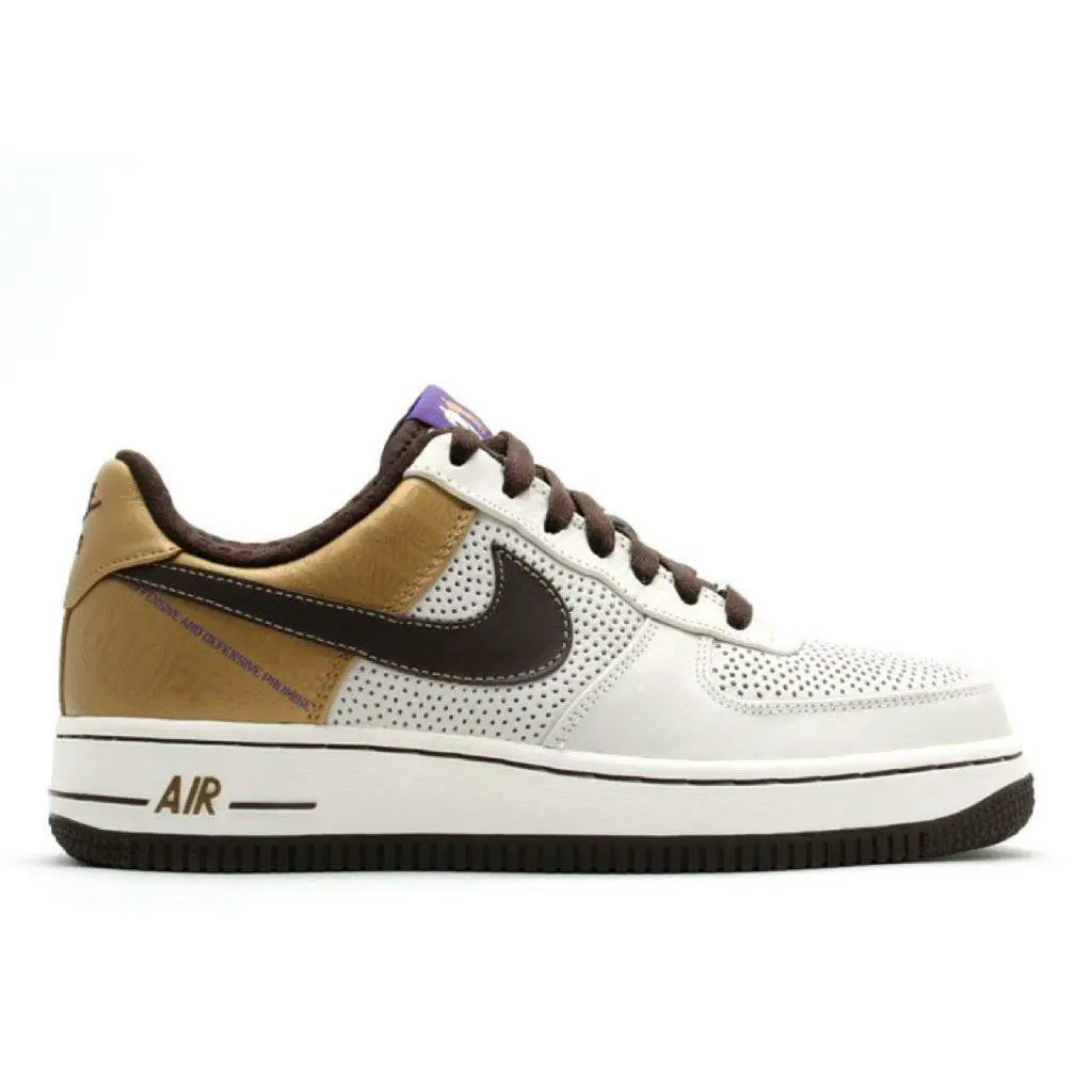 Nike shoes - Light Tan / Brown - Metallic Gold 2