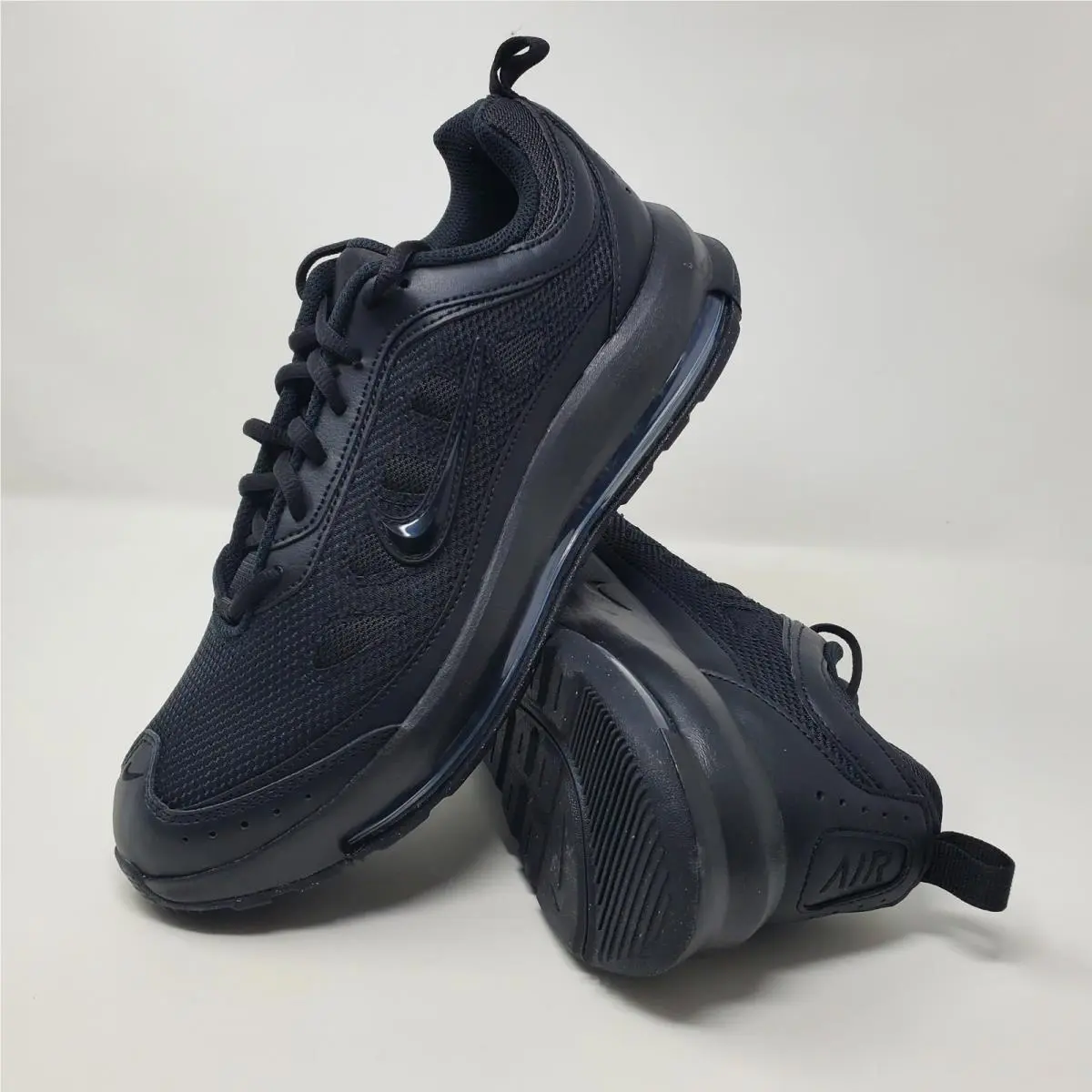 Nike Air Max AP Triple Black Running Shoes Men`s Size 9 CU4826-001