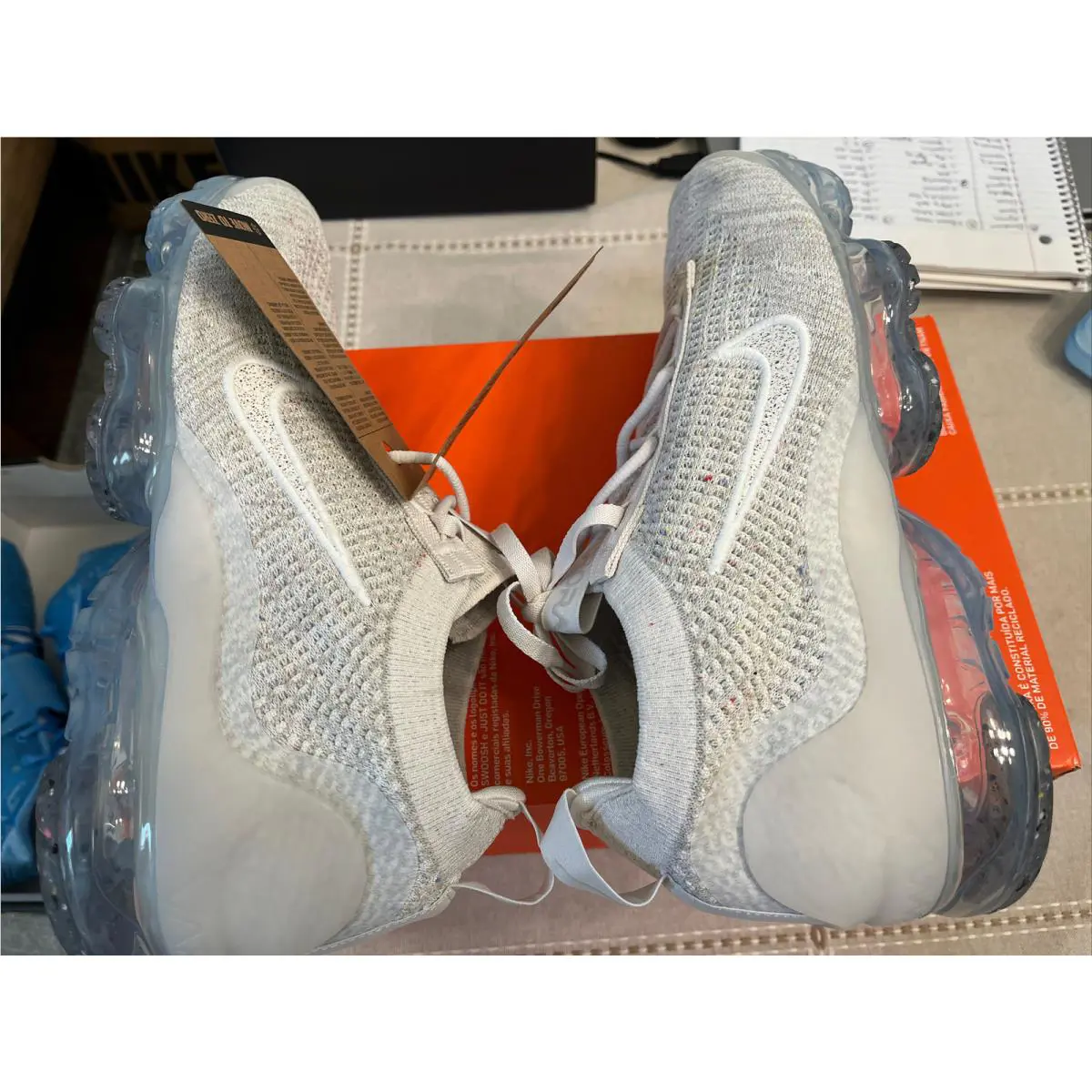 Nike shoes - Nike Air Vapor Max 2021 Flyknit - DJ9975-001 - Phantom Summit White 6