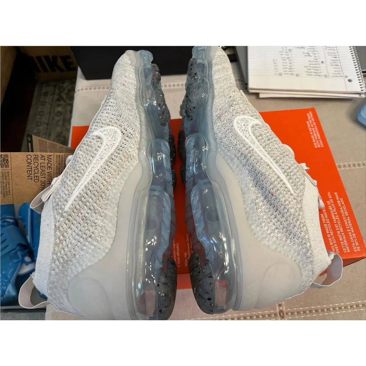 Nike shoes - Nike Air Vapor Max 2021 Flyknit - DJ9975-001 - Phantom Summit White 7