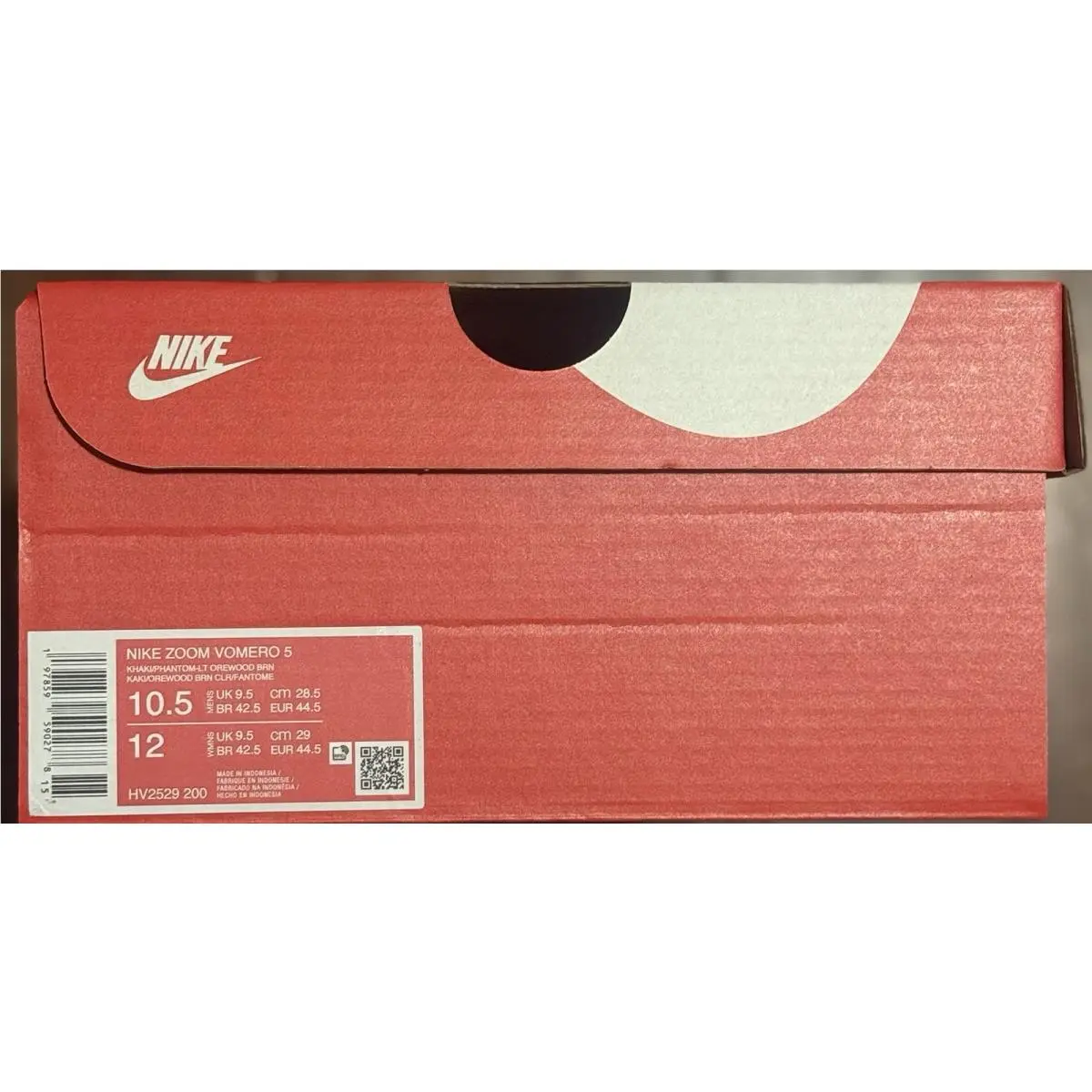 Nike shoes - Nike Air Zoom Vomero 5 - HV2529-200 - Brown (UPC: 0197859599585) 5