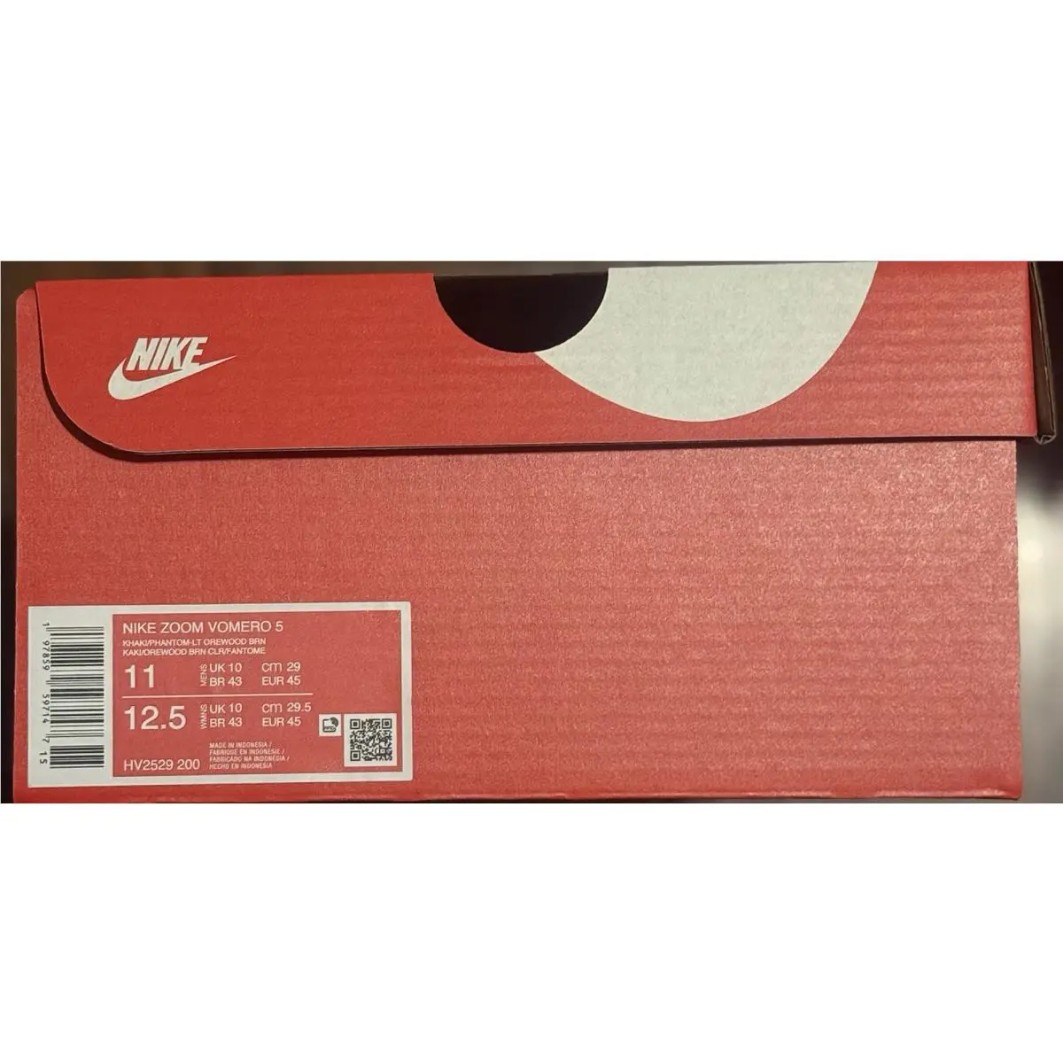 Nike shoes - Nike Air Zoom Vomero 5 - HV2529-200 - Brown (UPC: 0197859599585) 5