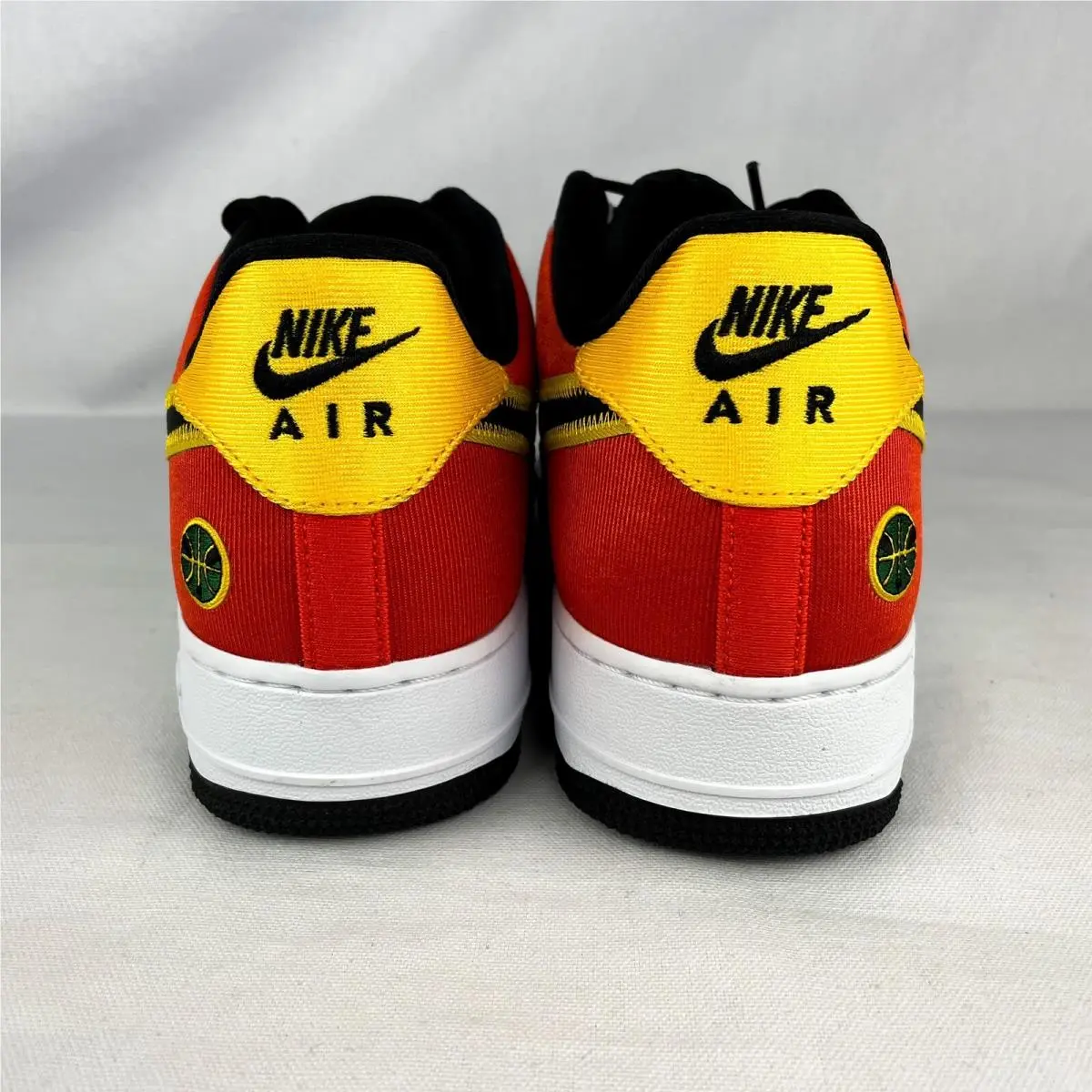 Nike shoes - Nike Air Force 1 - Air Force - CU8070-100 - White/Black/Orange Flash/Amarillo 1