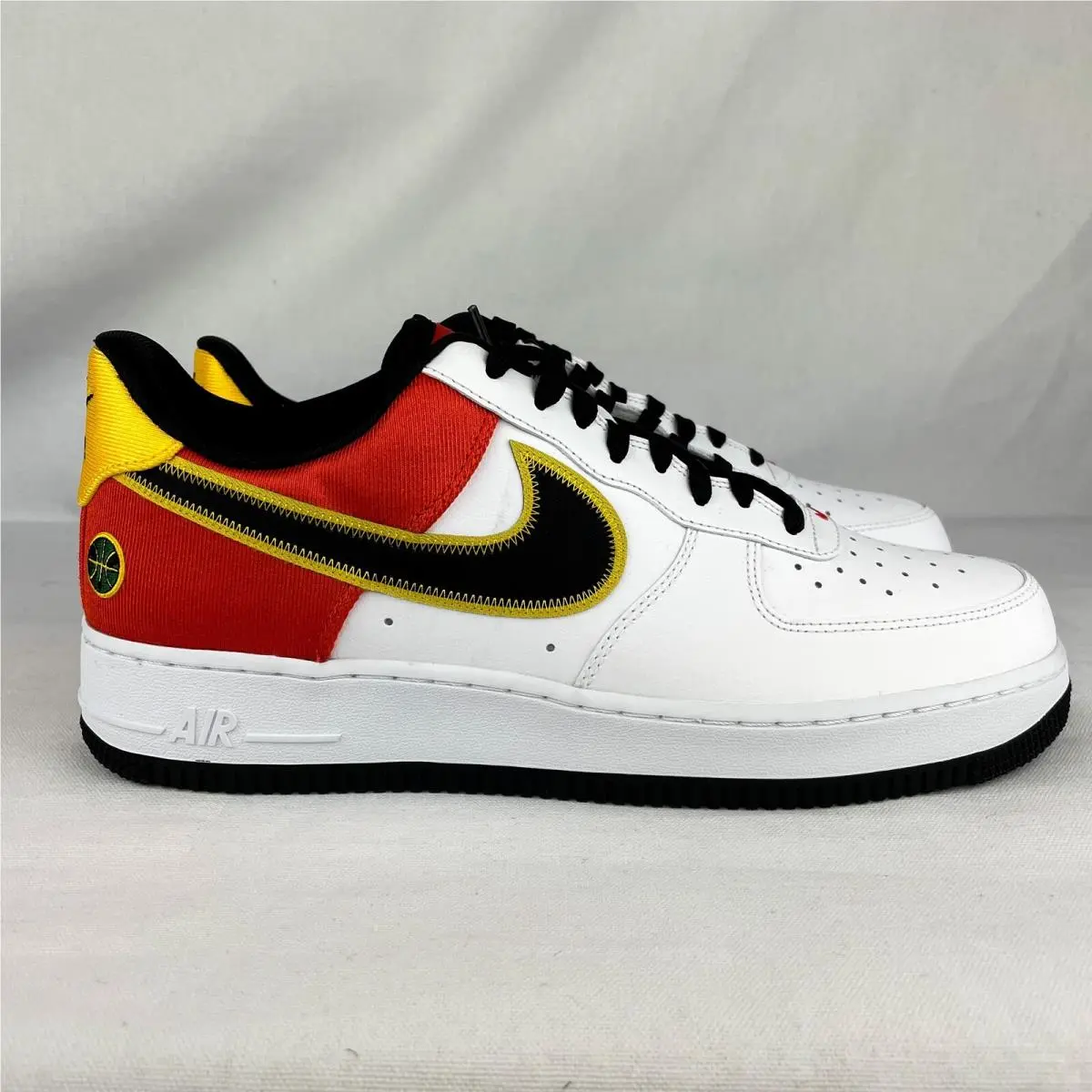 Nike shoes - Nike Air Force 1 - Air Force - CU8070-100 - White/Black/Orange Flash/Amarillo 2