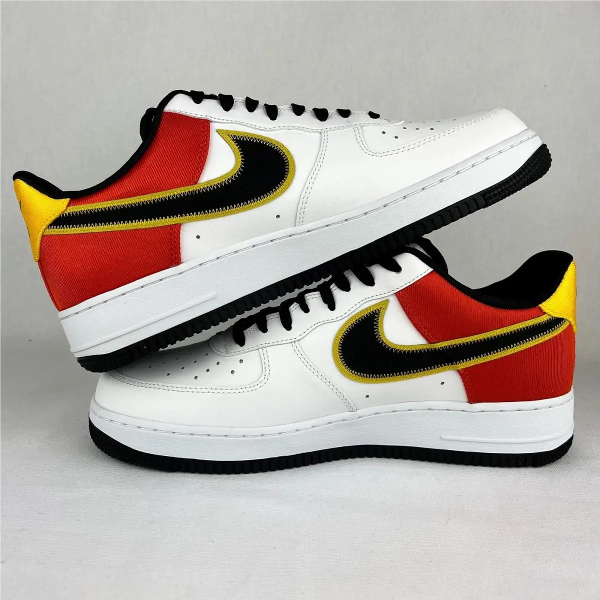 Nike shoes - Nike Air Force 1 - Air Force - CU8070-100 - White/Black/Orange Flash/Amarillo 5