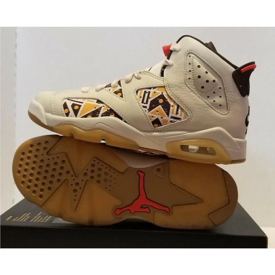 Nike shoes - Nike Air Jordan 6 - Air - Brown (UPC: 194495199780) 2