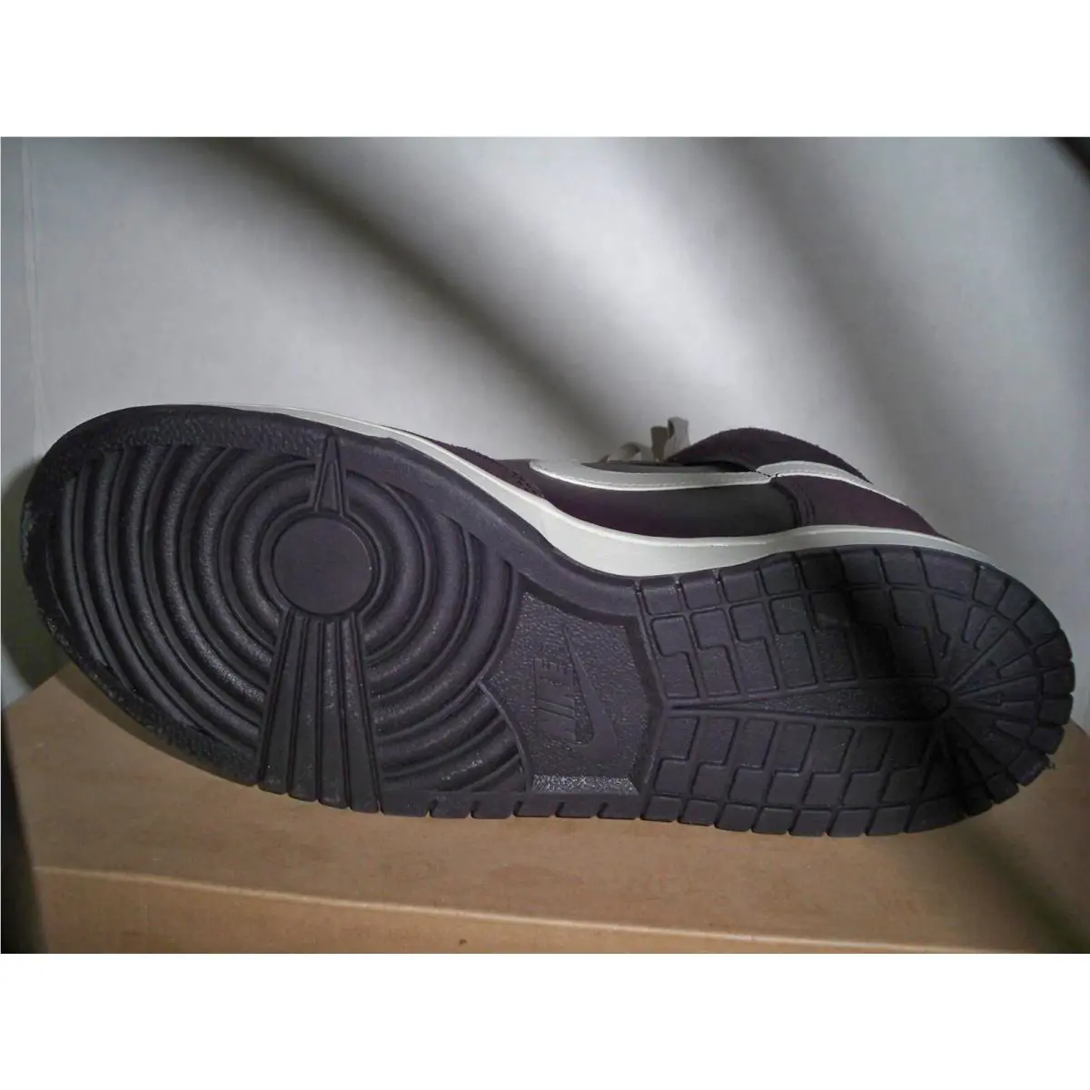 Nike shoes - Nike Dunk High - Dunk High - BURGUNDY 2
