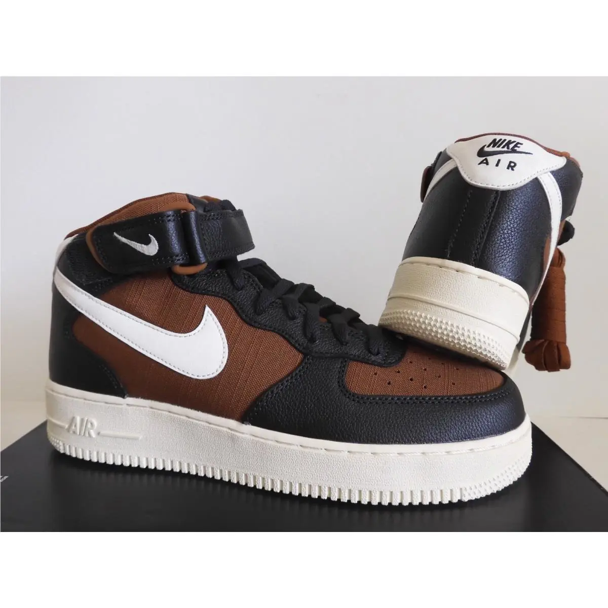 Nike shoes - Nike Air Force 1 Mid - DQ8766-001 - Black (UPC: 196149454405) 0