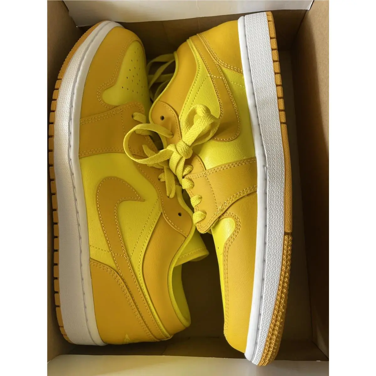 Nike shoes - Air Jordan 1 - Air - DC0774-700 - Yellow (UPC: 0195238851613) 4