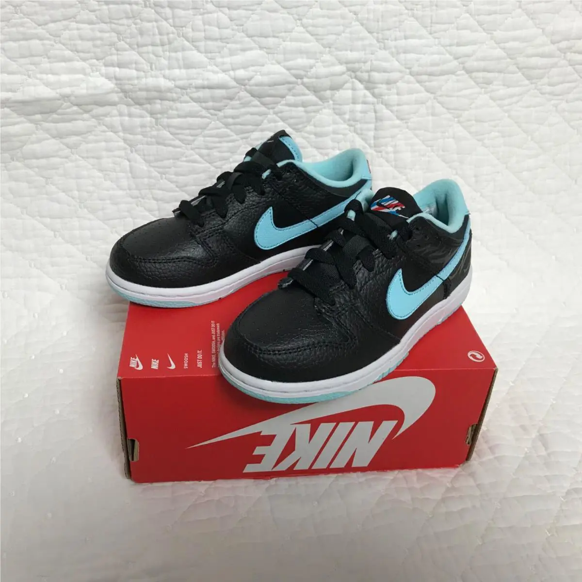 Nike shoes - Nike Dunk - Dunk - DH9755-001 - Black/Copa-white-Chile red 6