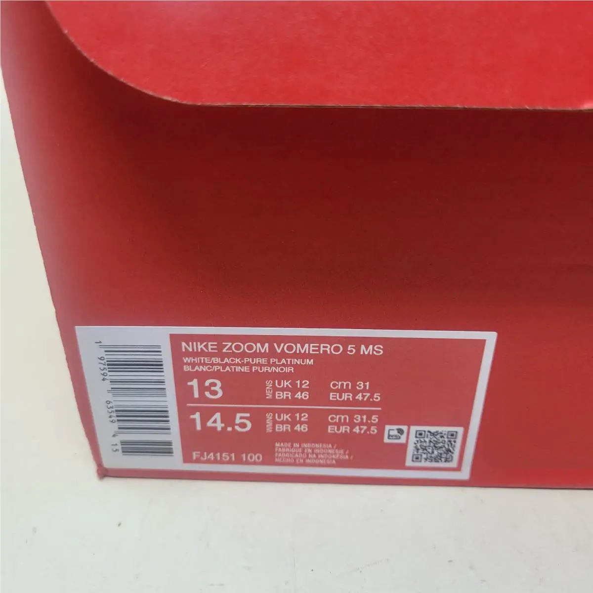 Nike shoes - Nike Air Zoom Vomero 5 MS - FJ4151 100 - Multicolor (UPC: 00197594631489) 8