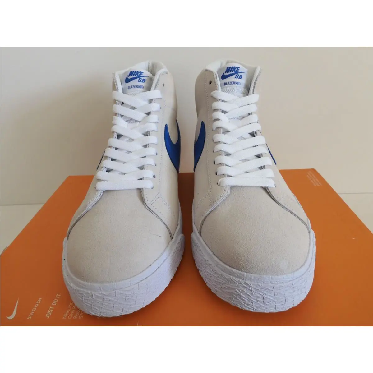 Nike shoes - Nike SB Zoom Blazer Mid - 864349-104 - White (UPC: 193658021012) 1