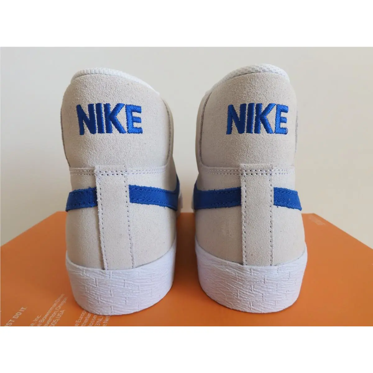 Nike shoes - Nike SB Zoom Blazer Mid - 864349-104 - White (UPC: 193658021012) 2