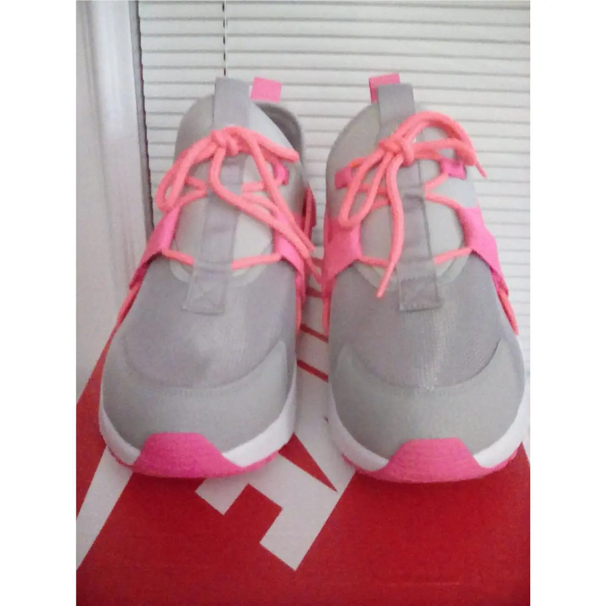 Nike shoes - Nike Air Huarache City - Air Huarache City - Gray & Hot Punch 8