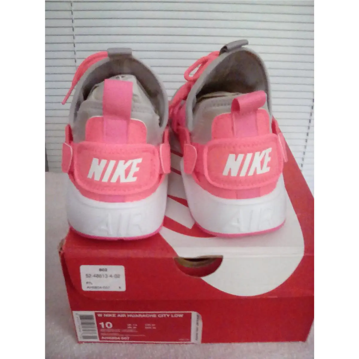 Nike shoes - Nike Air Huarache City - Air Huarache City - Gray & Hot Punch 3