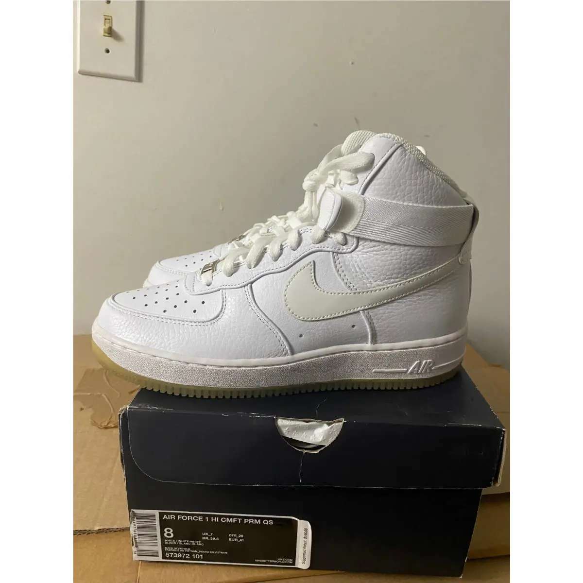 Nike shoes - Nike Air Force 1 - Air Force - 573972-101 - White 2