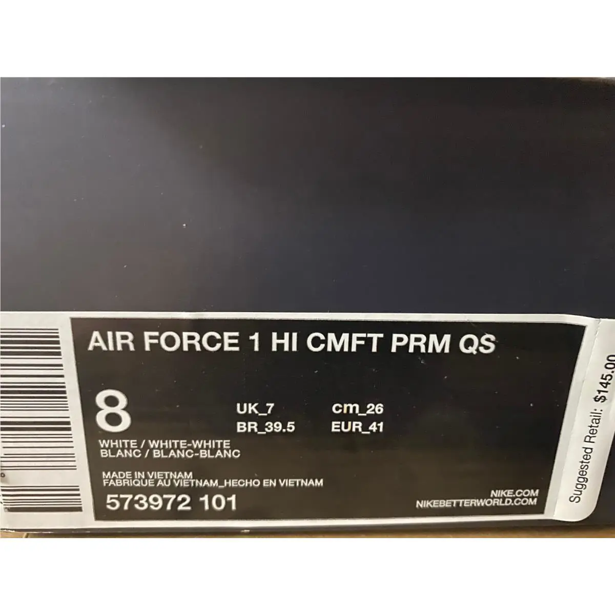 Nike shoes - Nike Air Force 1 - Air Force - 573972-101 - White 4