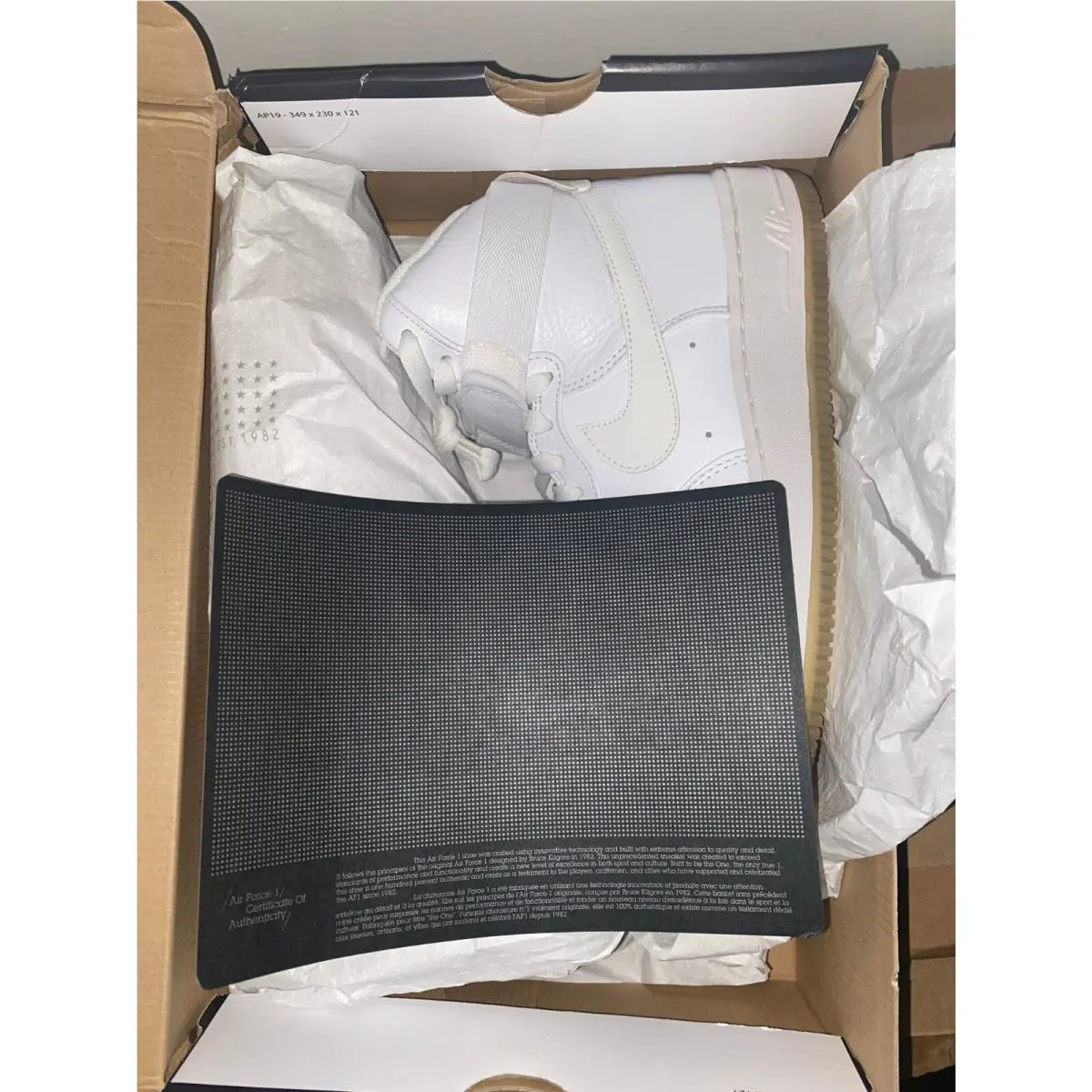 Nike shoes - Nike Air Force 1 - Air Force - 573972-101 - White 5