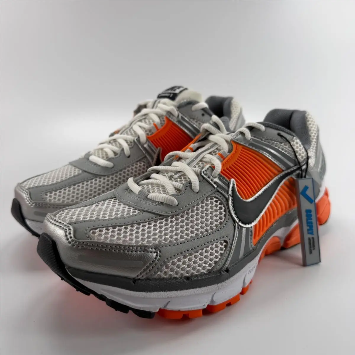 Nike Zoom Vomero 5 Platinum Tint Safety Orange FJ4151-002 Mens 9 Running Shoes