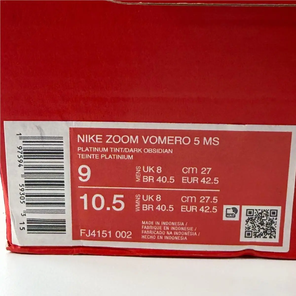 Nike shoes - Nike Zoom Vomero 5 MS - FJ4151-002 - Silver 6