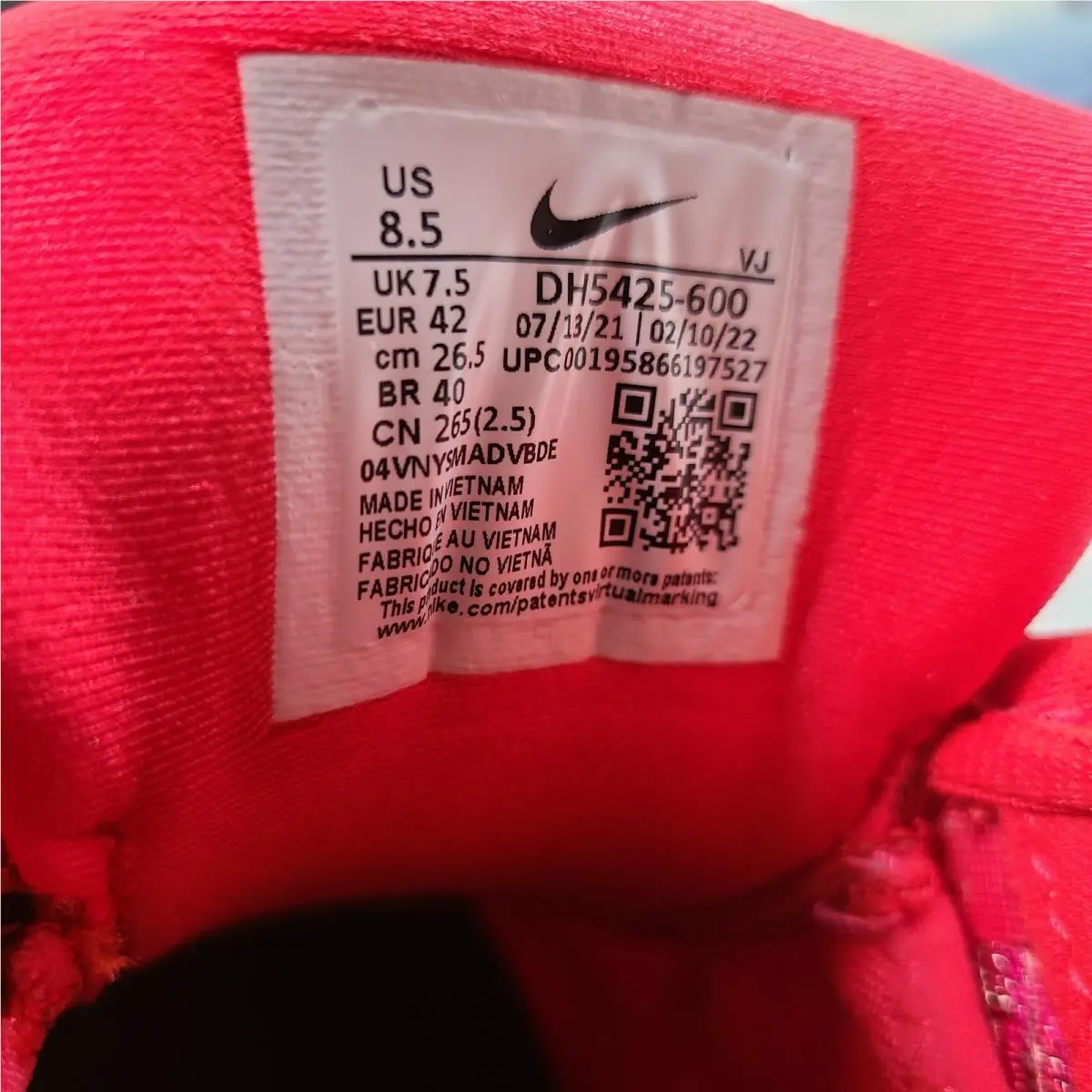 Nike shoes - Nike ZoomX Invincible - ZoomX Invincible - DH5425-600 - Red 8