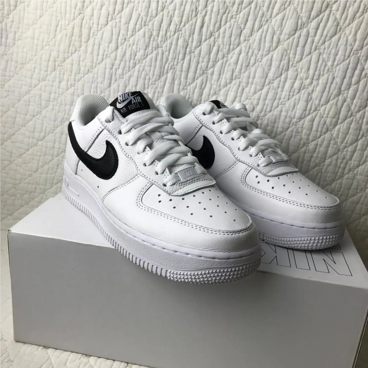 Nike shoes - Nike Air Force 1 - Air Force - DN4165-991 - white black 8