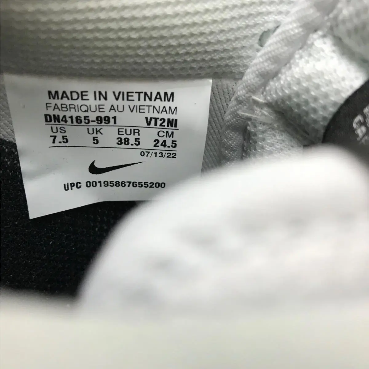 Nike shoes - Nike Air Force 1 - Air Force - DN4165-991 - white black 9